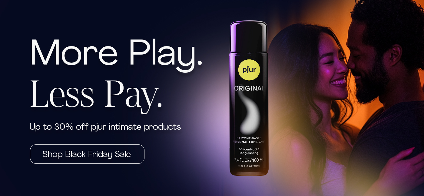 Black Friday Sale for pjur Silicone and water-based lubricants